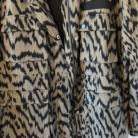 Avec Les Filles Cotton Twill Cargo jacket - Picture 4 of 9